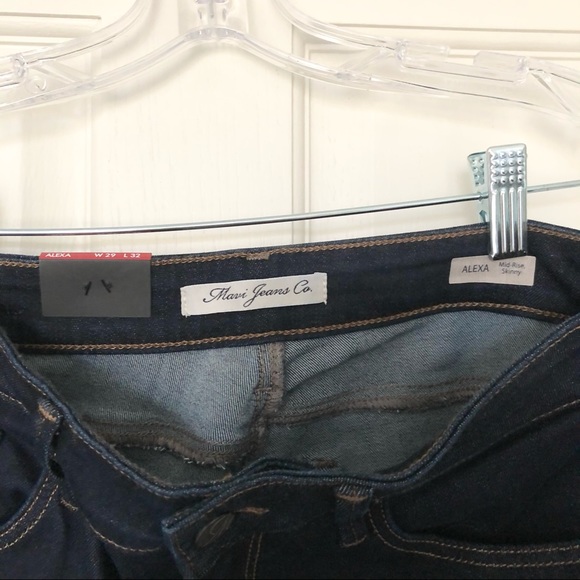 Mavi Mid-Rise Supersoft Skinny Jeans size 29 - Picture 6 of 9